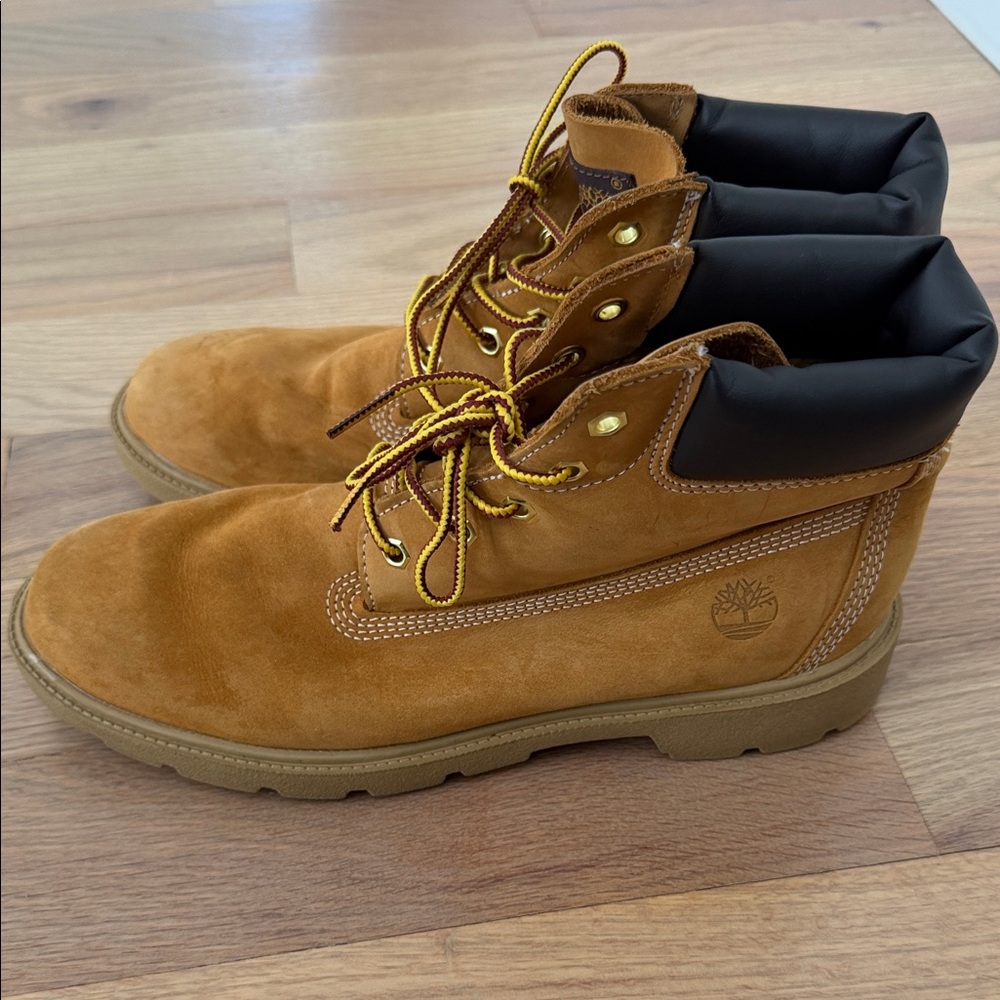 Timberland Big Boys Tan Boots Size 7